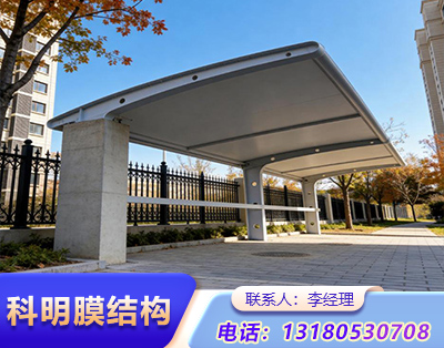 济宁小区电动车车棚